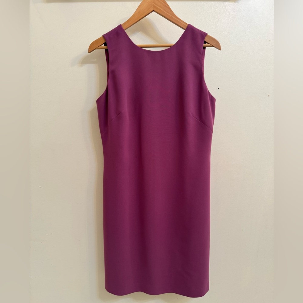 Vintage Casual Corner Lavender Sleeveless Midi Dress